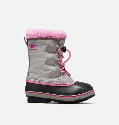 Sorel Yoot Pac Boots - Kids Girls Boots Grey,Pink AU350826 Australia